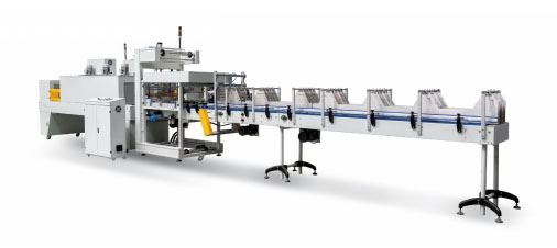 直線式熱收縮膜包機 直線式熱收縮膜包機